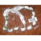 Lovely Foam/ Paper Flower Wedding Flower Girl Wreath/ Headpiece