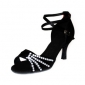 Chaussures Hautes en Satin de Danse de Bal/Latino - Femmes - Plus de couleurs disponibles