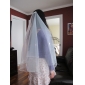 2 Layers Beautiful Elbow Wedding Veil