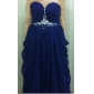 Sheath/Column Sweetheart Floor-length Chiffon Evening Dress