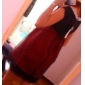 TS Stereoscopic Decoration Cape Sleeves Organza Dress