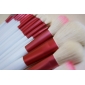 brocha de maquillaje profesional con funda de cuero libre