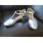 Leatherette/Sparkling Glitter Upper Dance Shoes Ballroom Latin Shoes for Women and Kids