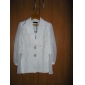 Mesh Quarter Sleeve Blouse/ Inspired by Runway Fashion