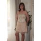VOLLINA - Robe de Cocktail Satin Dentelle