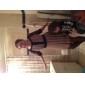 TS Gathered Perspective Layered Lace Dress
