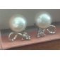 925 Sterling Silver With Freshwater Pearl Stud Earrings (More Colors)