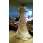 Trumpet/Mermaid Strapless Court Train Taffeta Wedding Dress 