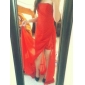 Sheath/ Column Sweetheart Floor-length Chiffon And Sequined Evening Dress
