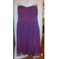 A-line Sweetheart Knee-length Chiffon Bridesmaid Dress