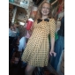 TS VINTAGE Polka Dot Jersey Dress(Exclude Belt)