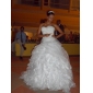 LAURINDA - Robe de Mariée Organza - Châle Inclus