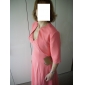 Halbarm Chiffon Satin besonderen Anlass Jacke / Hochzeit wrap