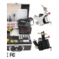 2 Guns Tattoo Kit with LCD Power and 20 Color Ink