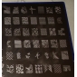 221 Designs Nail Art Stamp Image Plate/Big Nail Art Templates/Nail Stencils