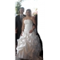 AILSA - Abito da Sposa in Raso e Pizzo