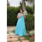 UTAH - Abito da Sera in Chiffon