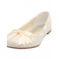 XOCHITL - Ballerinasko Bryllup Hvedebrødsdage Flad Hæl Satin