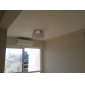 moderno flushmount prata projetado simples, com duas luzes