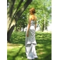 Stretch Satin Sheath/Column Sweetheart Sweep/Brush Train Evening Dress Inspired By Blake Lively 
