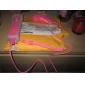 Remote y Nunchuk controlador + caso de Wii / Wii U (rosa)