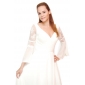 SIRKA - Vestido de Noiva em Chifon e Renda