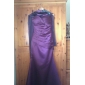 Trumpet/Mermaid Sweetheart Floor-length Satin Bridesmaid Dress 