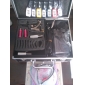 Damas fait à la main une trousse de machines de tatouage avec alimentation supérieure conduit