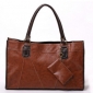 moda donna pu borsa con sacchetto della chiusura lampo