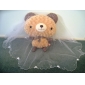 One-tier Tulle With Pearls Elbow Length Veil