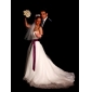 Ball Gown Sweetheart Tulle Chapel Train Wedding Dress inspired by Kate Huds in Bride Wars