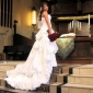 A-line/ Princess Sweetheart Court Train Taffeta Pick-up Wedding Dress