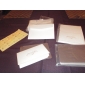 convite chique dobrado no chocolate (conjunto de 50)