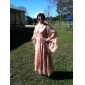 ts chiffon V profonda maxi dress