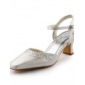 Top Quality Satin Upper High Heel Pumps With Bowknot Wedding Shoes/ Bridal Shoes