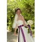 Ball Gown Sweetheart Tulle Chapel Train Wedding Dress inspired by Kate Huds in Bride Wars