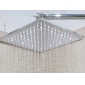 10 inch Brass Shower Head with Color Changing LED Light