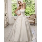 vestido de nylon con una línea completa de 2 niveles, hasta el suelo antideslizante de estilo / de la boda enaguas