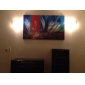 Hand-painted Abstract Oil Painting with Stretched Frame - Set of 5