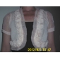 chiffon de manga curta / algodão escritório e carreira jaquetas / wraps