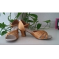 Anpassen Performance Tanzschuhe aus Satin Latin Schuhe für Frauen