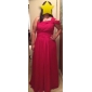 Sheath/Column One Shoulder Floor-length Chiffon Bridesmaid Dress