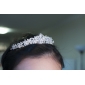 Fully Handmade Cubic Zirconia And Rhinestone Bridal Tiara