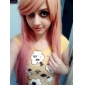 peruca cosplay inspirado vocaloid Megurine Luka
