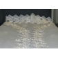 One-tier Cathedral Wedding Veils With Lace Applique Edge