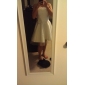 PERMINE - Vestido de Novia de Organza y Satén
