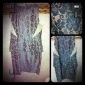 TS Colored Lace Peplum Dress