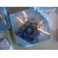 Silver Finish Snowflake Bookmark With Ice Blue Tassel