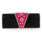 Satin With Imitation Pearl Clutch/Evening Bag (More Colors)