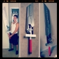 Cosplay Sword Inspired by Final Fantasy VII Cloud Strife Wood Cosplay Fushion 